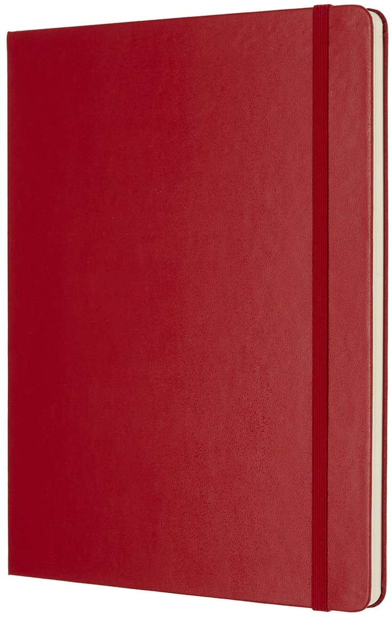 Carnet - Moleskine Classic - X-Large, Hard Cover, Plain - Scarlet Red | Moleskine - 1 | YEO