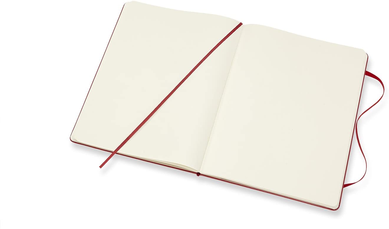 Carnet - Moleskine Classic - X-Large, Hard Cover, Plain - Scarlet Red | Moleskine - 3 | YEO