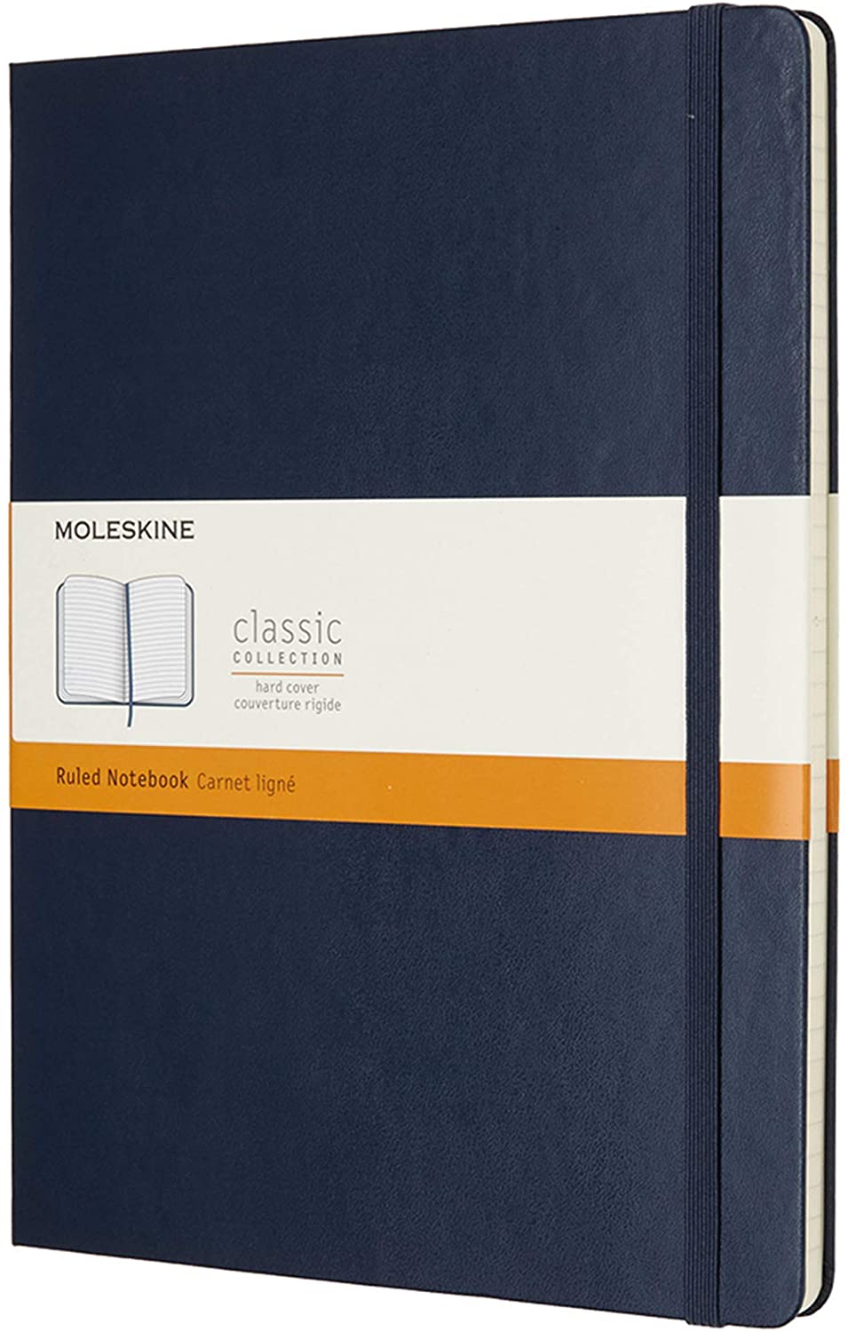 Carnet - Moleskine Classic - X-Large, Hard Cover, Ruled - Sapphire Blue | Moleskine