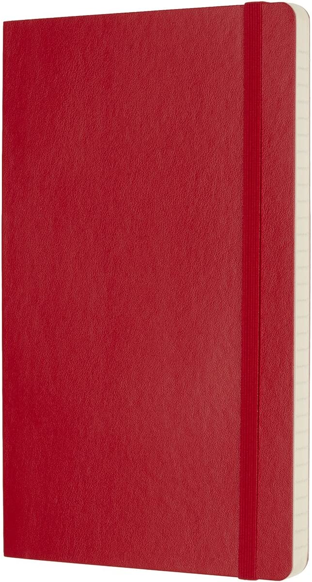 Carnet - Moleskine Classic - Large, Soft Cover, Ruled - Scarlet Red | Moleskine - 1 | YEO