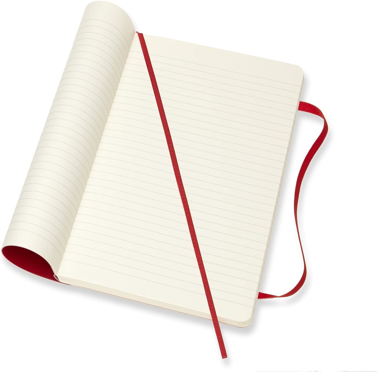 Carnet - Moleskine Classic - Large, Soft Cover, Ruled - Scarlet Red | Moleskine - 3 | YEO