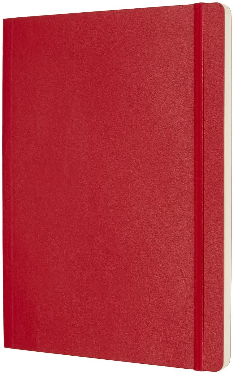 Carnet - Moleskine Classic - X-Large, Soft Cover, Plain - Scarlet Red | Moleskine - 1 | YEO