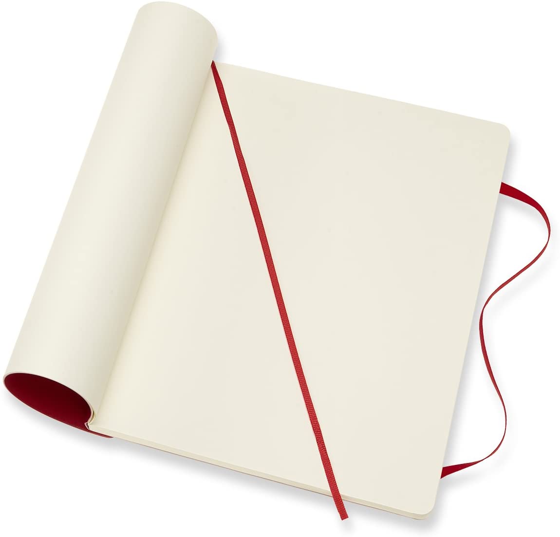 Carnet - Moleskine Classic - X-Large, Soft Cover, Plain - Scarlet Red | Moleskine - 3 | YEO