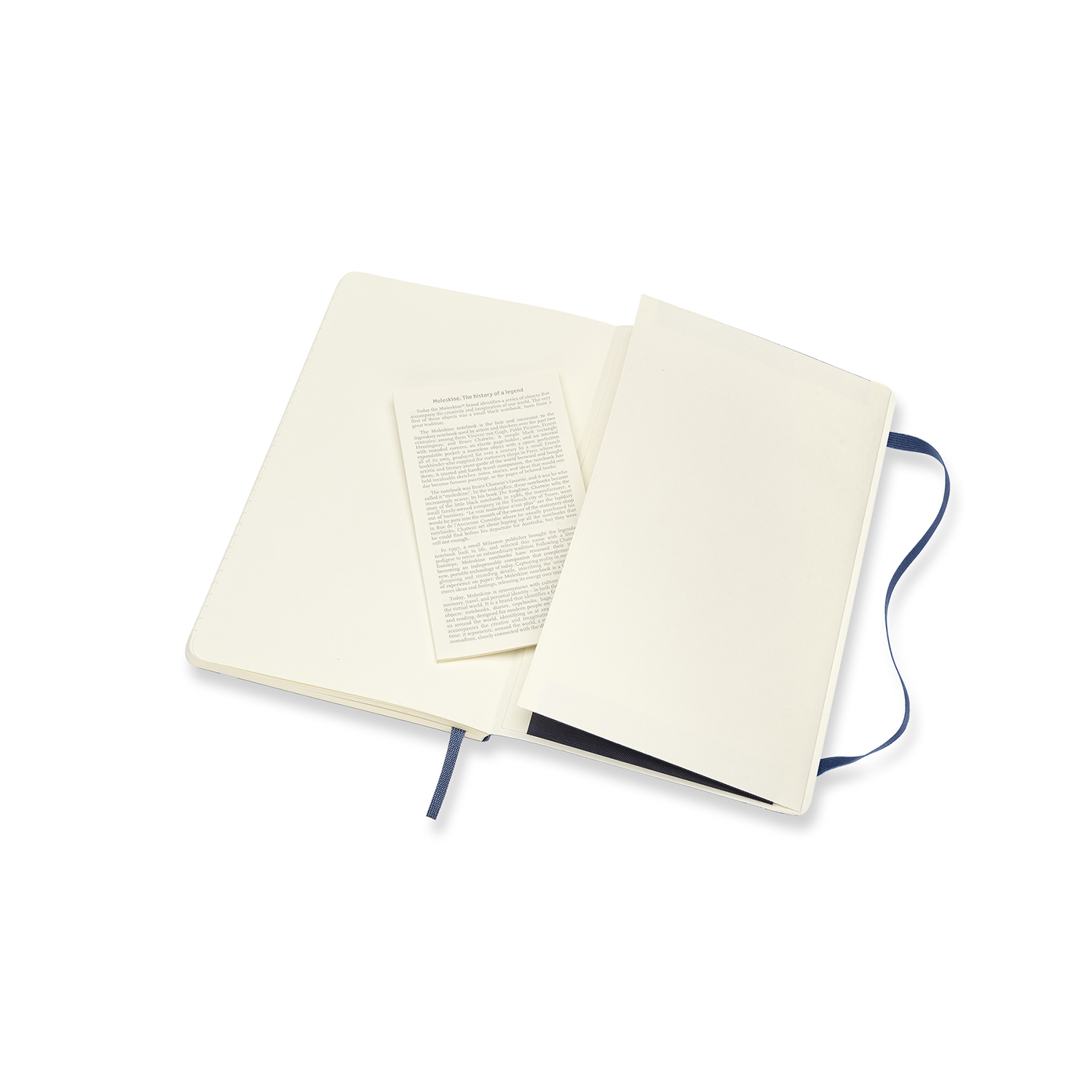 Carnet Moleskine - Sapphire Blue Large Ruled Notebook Soft | Moleskine