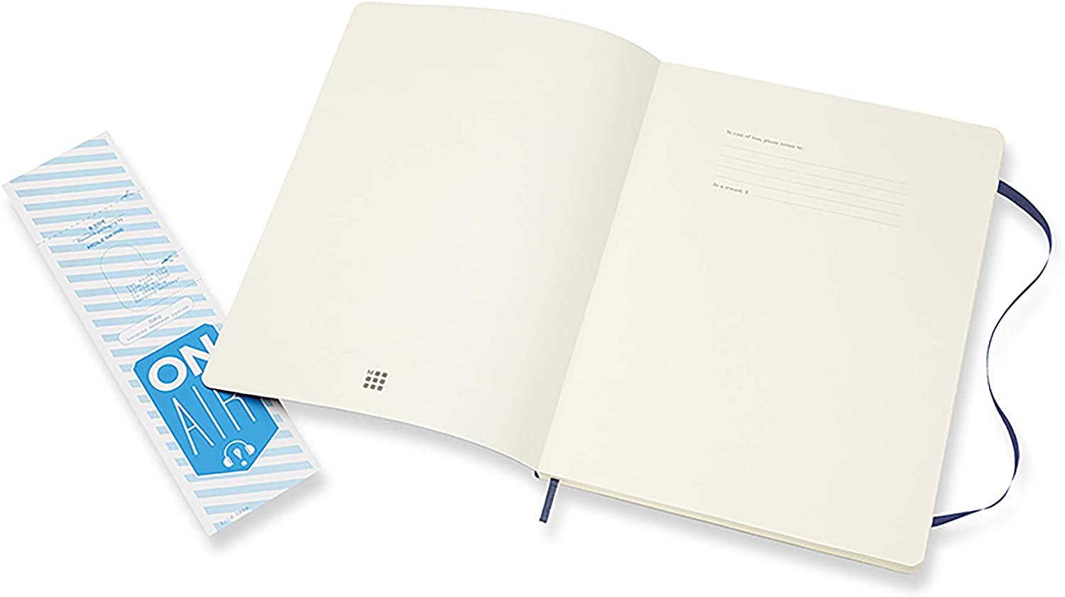 Carnet - Moleskine Classic - X-Large, Soft Cover, Ruled - Sapphire Blue | Moleskine - 2 | YEO