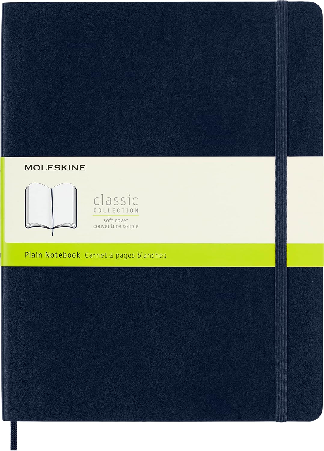 Carnet - Moleskine Classic - X-Large, Soft Cover, Plain - Sapphire Blue | Moleskine