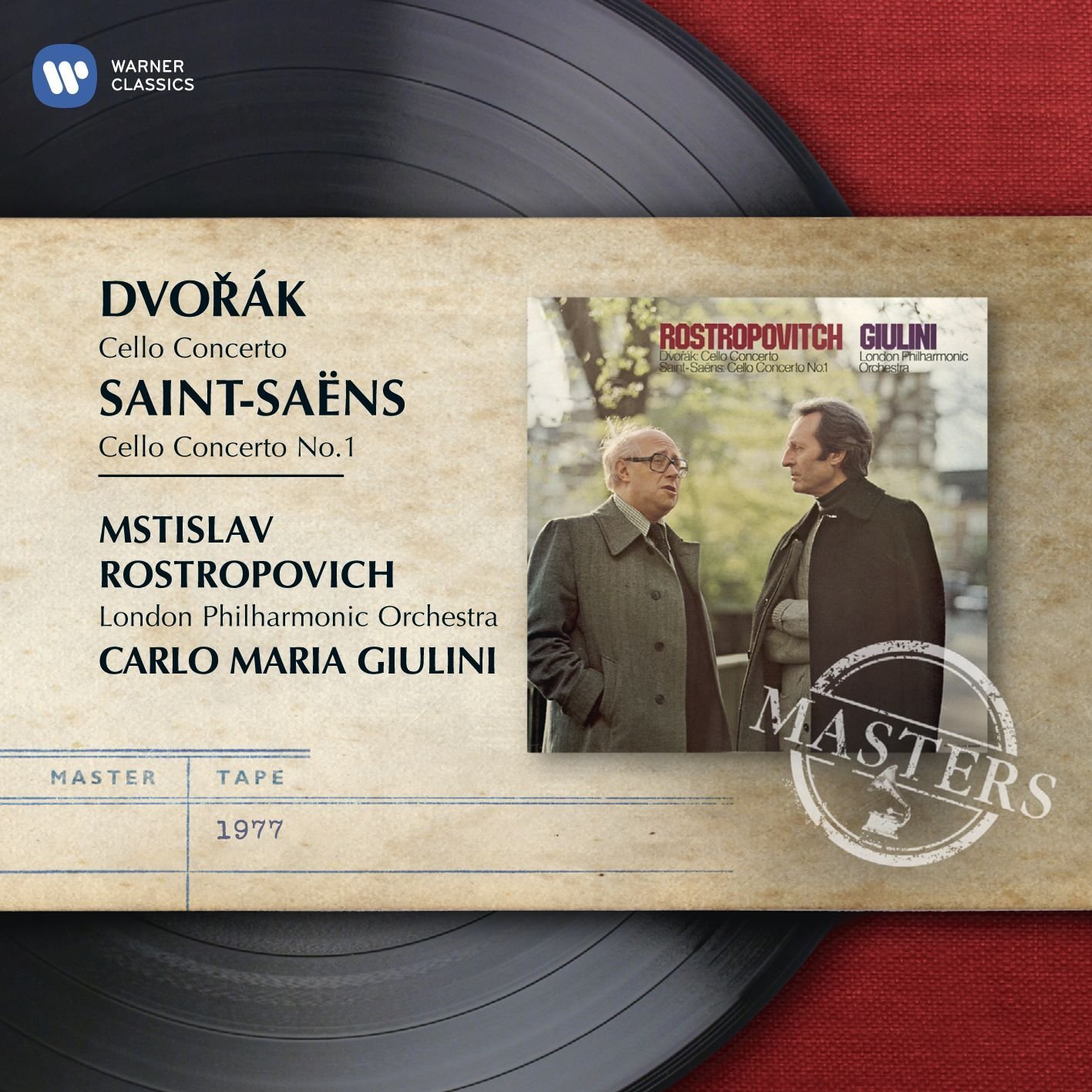 Dvorak & Saint-Saens:Cello Concertos | Mstislav Rostropovich
