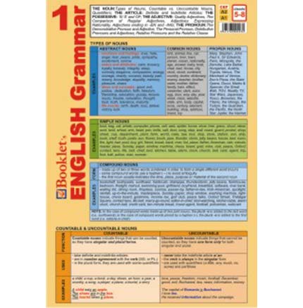 Pliant Booklet\'s English Grammar 1 - A1-A2 |