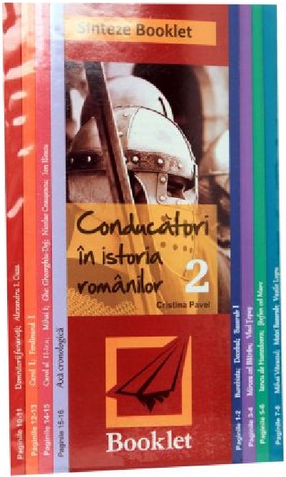 PDF Pliant Sinteze Conducatori. Volumul II | Cristina Pavel Booklet Scolaresti
