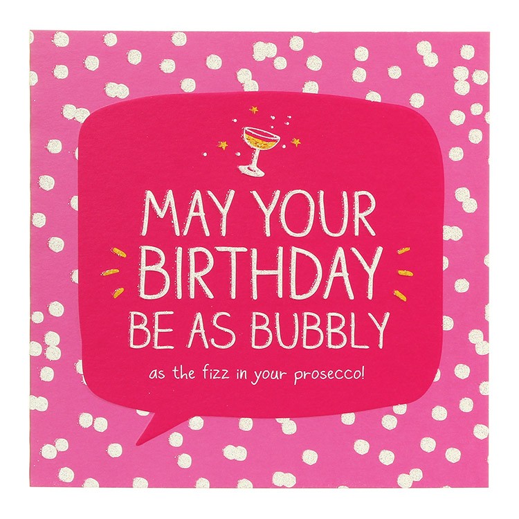 Felicitare - Bubbly Prosecco Birthday | Pigment Productions