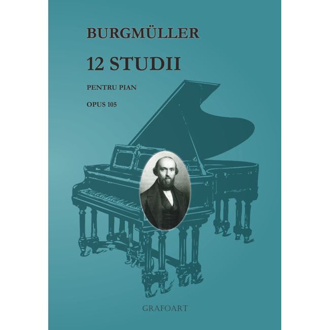 Burgmuller - 12 studii pentru pian 