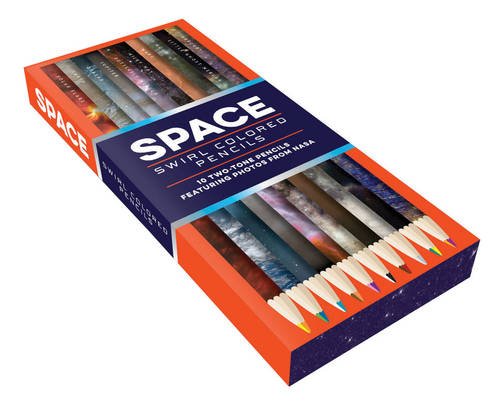 Set 10 creioane colorate - Nasa Photos | Chronicle Books