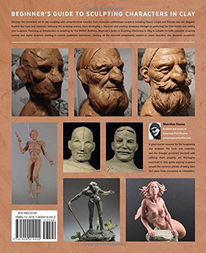 Beginner\'s Guide to Sculpting Characters in Clay | 3dtotal Publishing