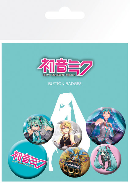 Insigna - Hatsune Miku - mai multe modele | GB Eye