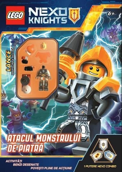 Lego Nexo Knights-Atacul monstrului de piatra | carturesti.ro imagine 2022