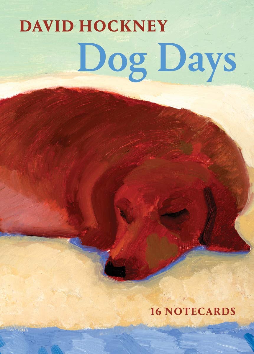 Carte postala-David Hockney Dog Days | Thames & Hudson Ltd