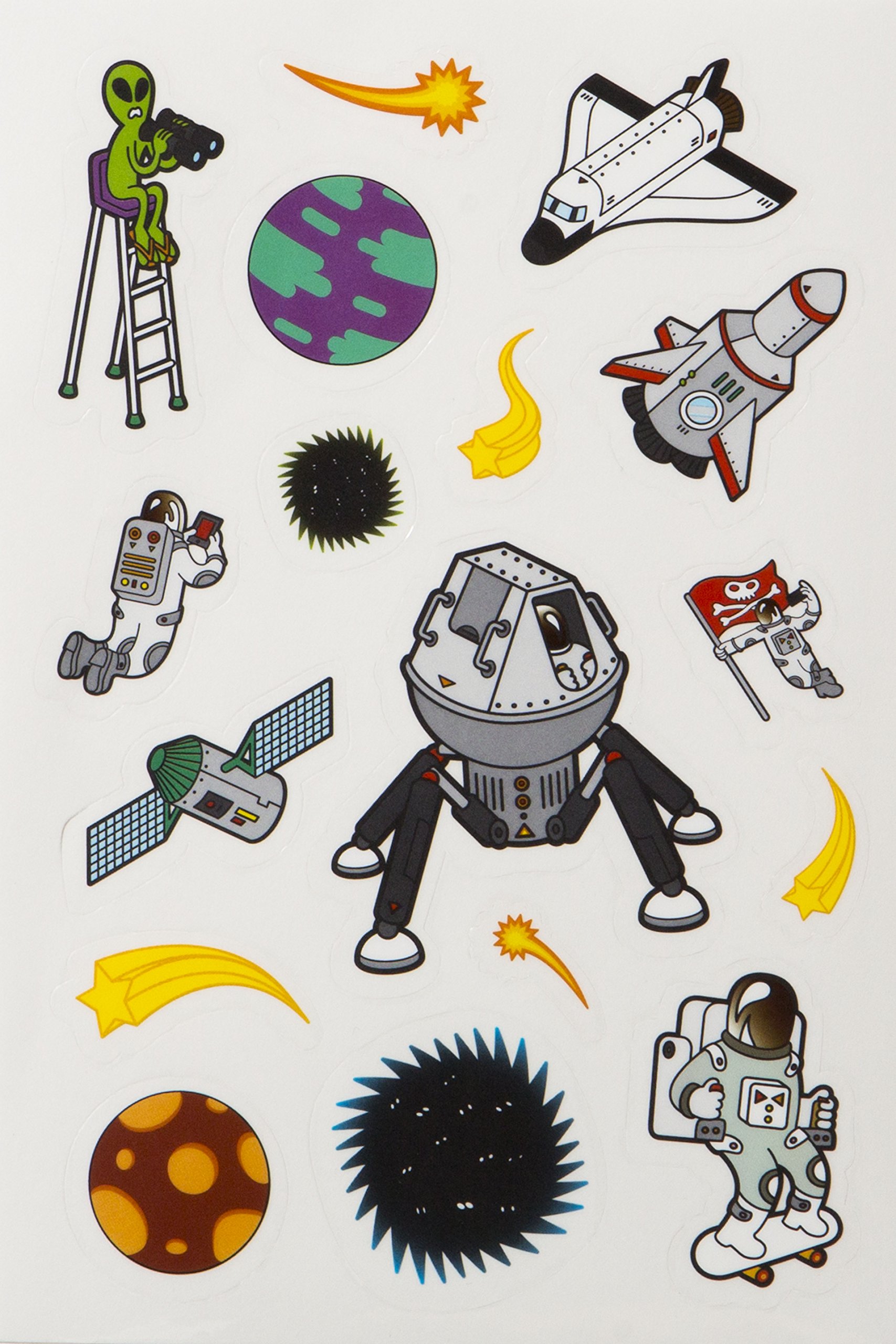 Jurnal - Stickerbomb Galaxy | Laurence King Publishing