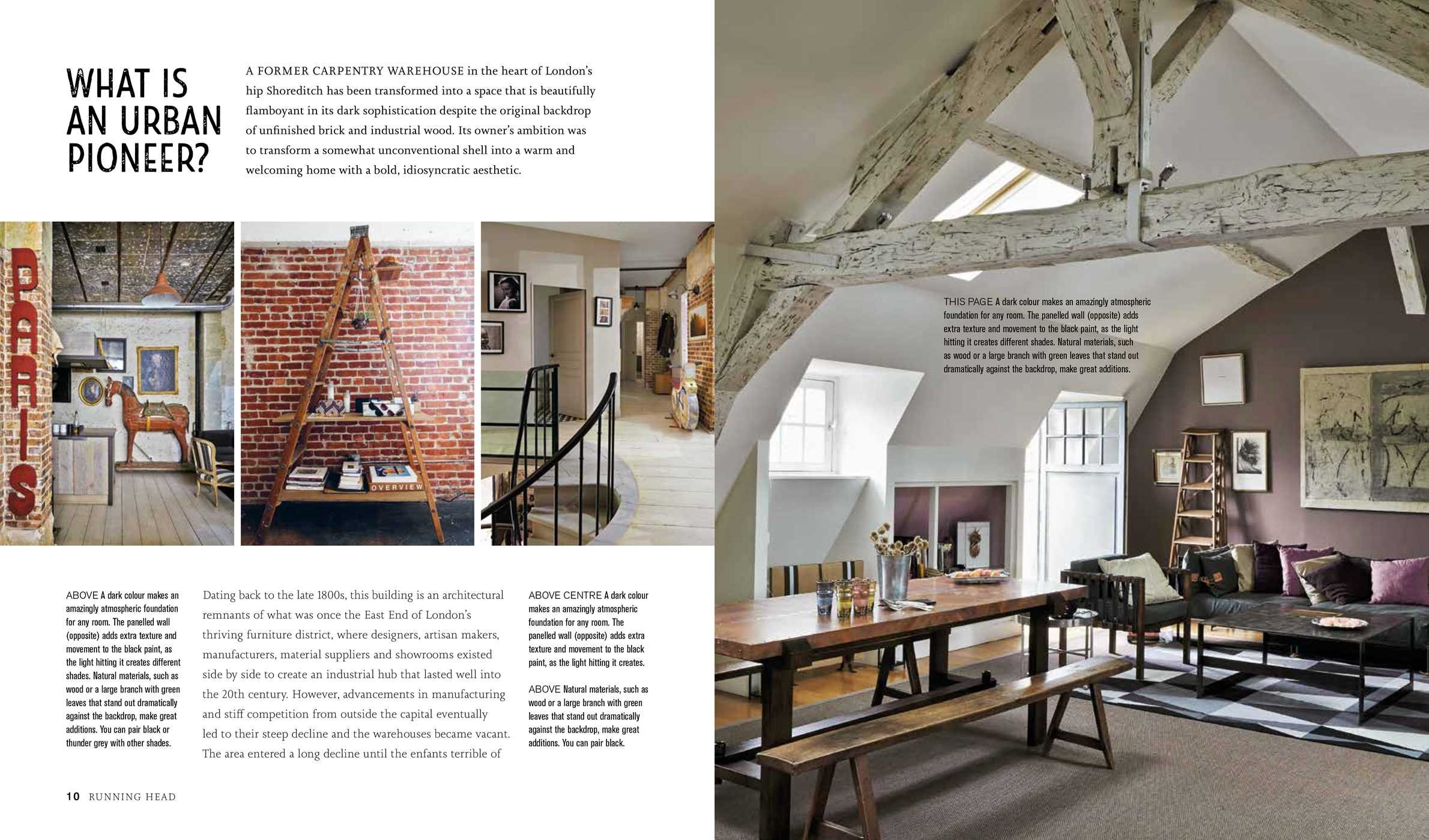 Urban Pioneer - Interiors Inspired by Industrial Design | Sara Emslie