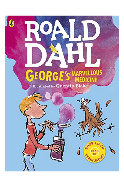 George's Marvellous Medicine - Colour book and CD | Roald Dahl