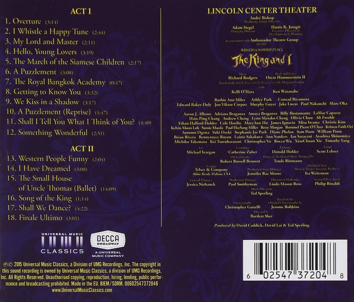 Rodgers And Hammerstein\'s The King And I | Various Artists - 1 | YEO