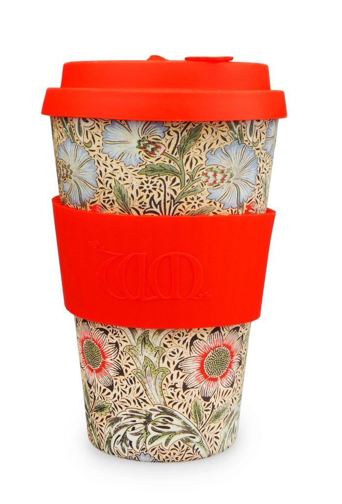 Cana de voiaj cu capac - Corncockle, William Morris | Ecoffee Cup