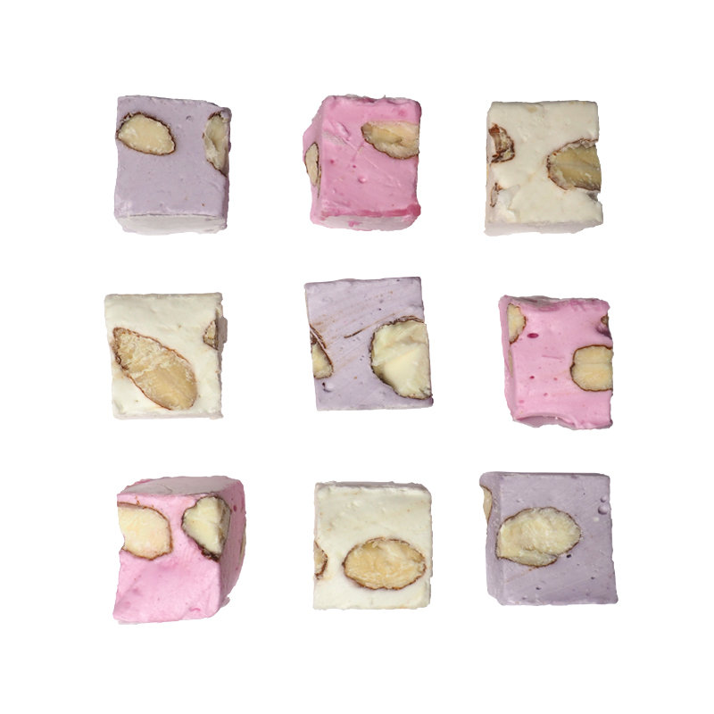 Bomboniera Nougat Mix vanilie/violete/zmeura | Les Gourmandises de Sophie - 1 | YEO