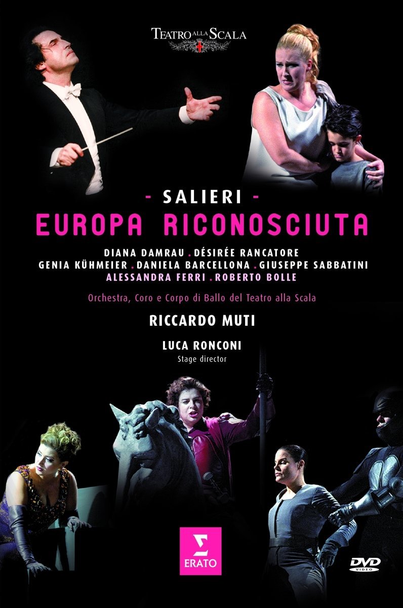 Salieri - L\'Europa riconosciuta (DVD) | Diana Damrau, Riccardo Muti, Luca Ronconi, Orchester der Bayreuther Festspiele, Chor der Mailander Scala