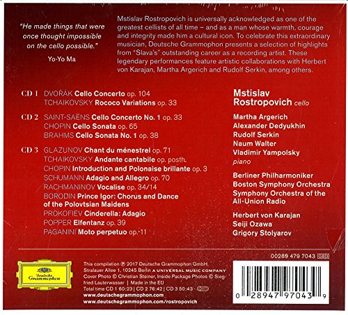 Slava - The Art Of Rostropovich - Box set | Mstislav Rostropovich - 1 | YEO