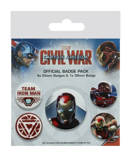 Insigna - Captain America Civil War - mai multe modele | Pyramid International