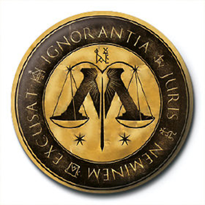Insigna - Harry Potter, Ministry Of Magic | Pyramid International