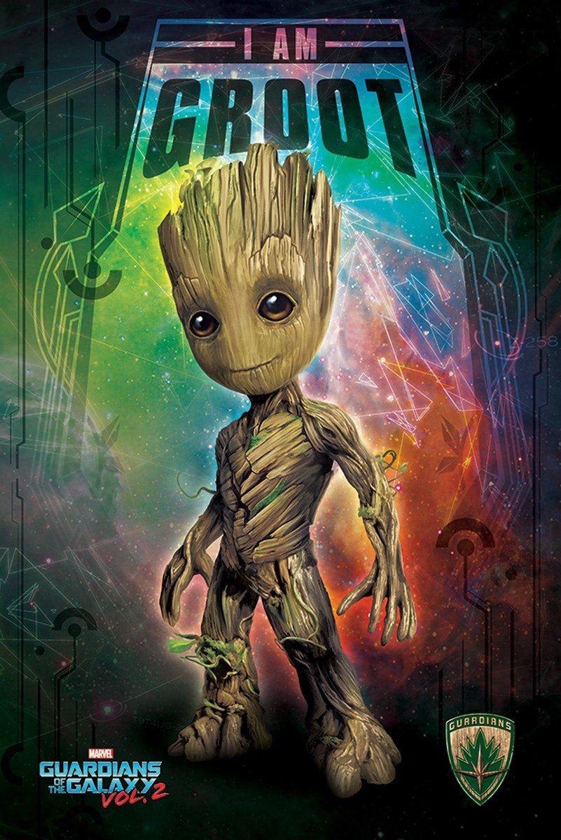 Poster - Guardians Of The Galaxy - I Am Groot | Pyramid International