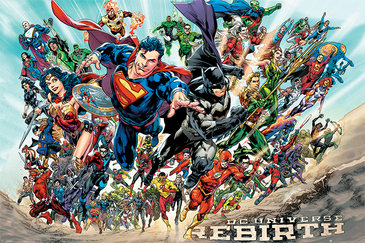 Poster maxi - Justice League Rebirth | Pyramid International