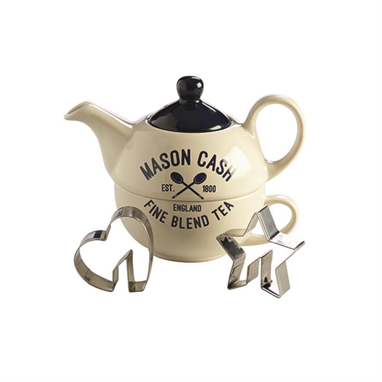 Tea for one cu 2 forme pentru prajituri - Varsity | Mason Cash