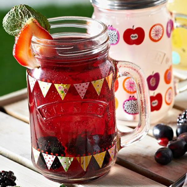 Borcan cu maner - Bunting - 400 ml | Kilner - 1 | YEO