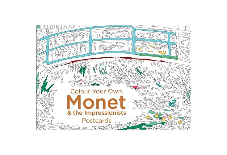 Carti postale - Colour Your Own Monet & the Impressionists | Pavilion Books