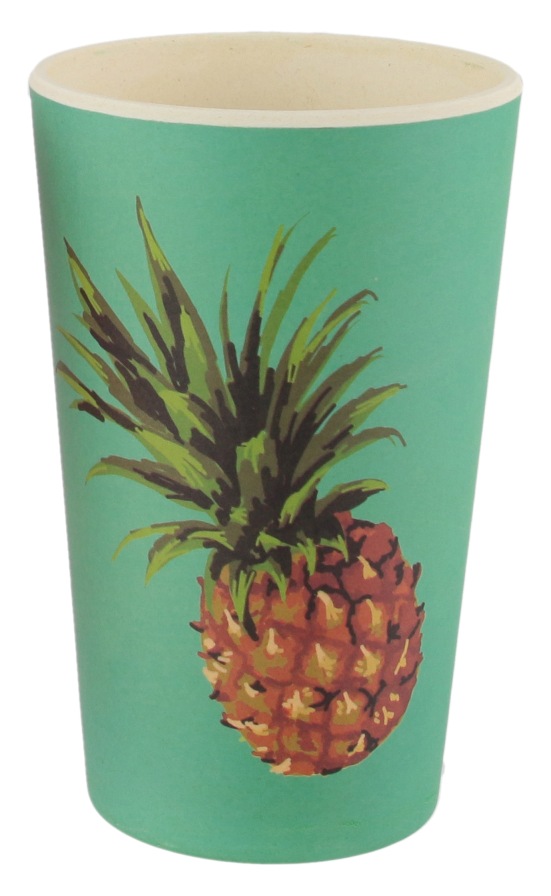 Pahar din fibre de bambus - Ananas - 250 ml | La Chaise Longue