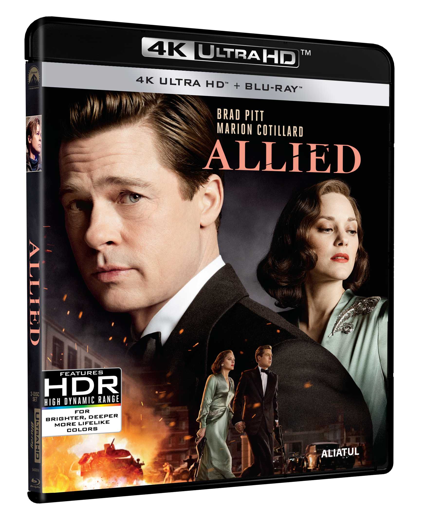 Aliatul (Blu Ray Disc + UHD) / Allied | Robert Zemeckis