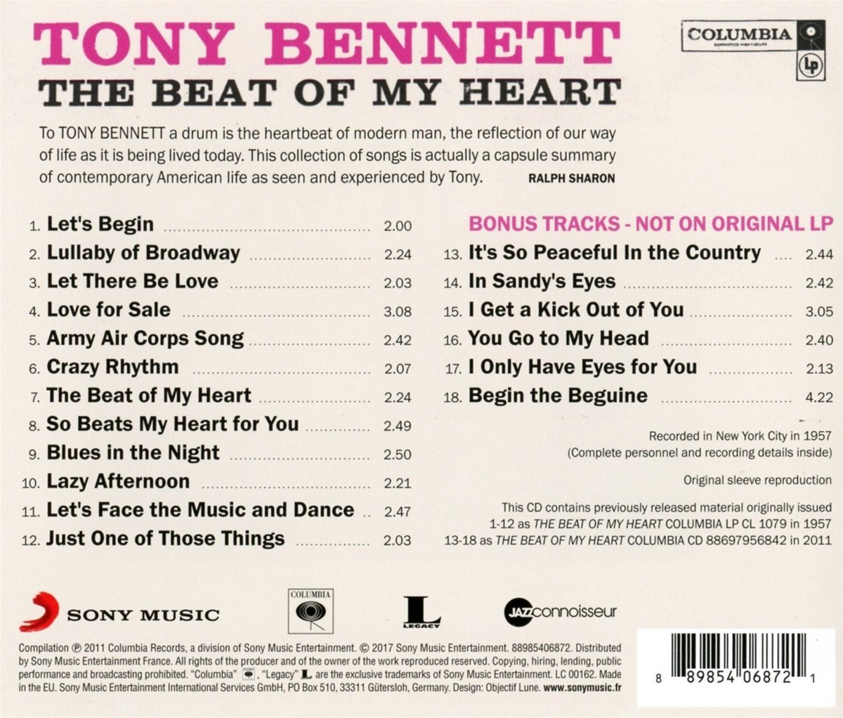 The Beat Of My Heart | Tony Bennett