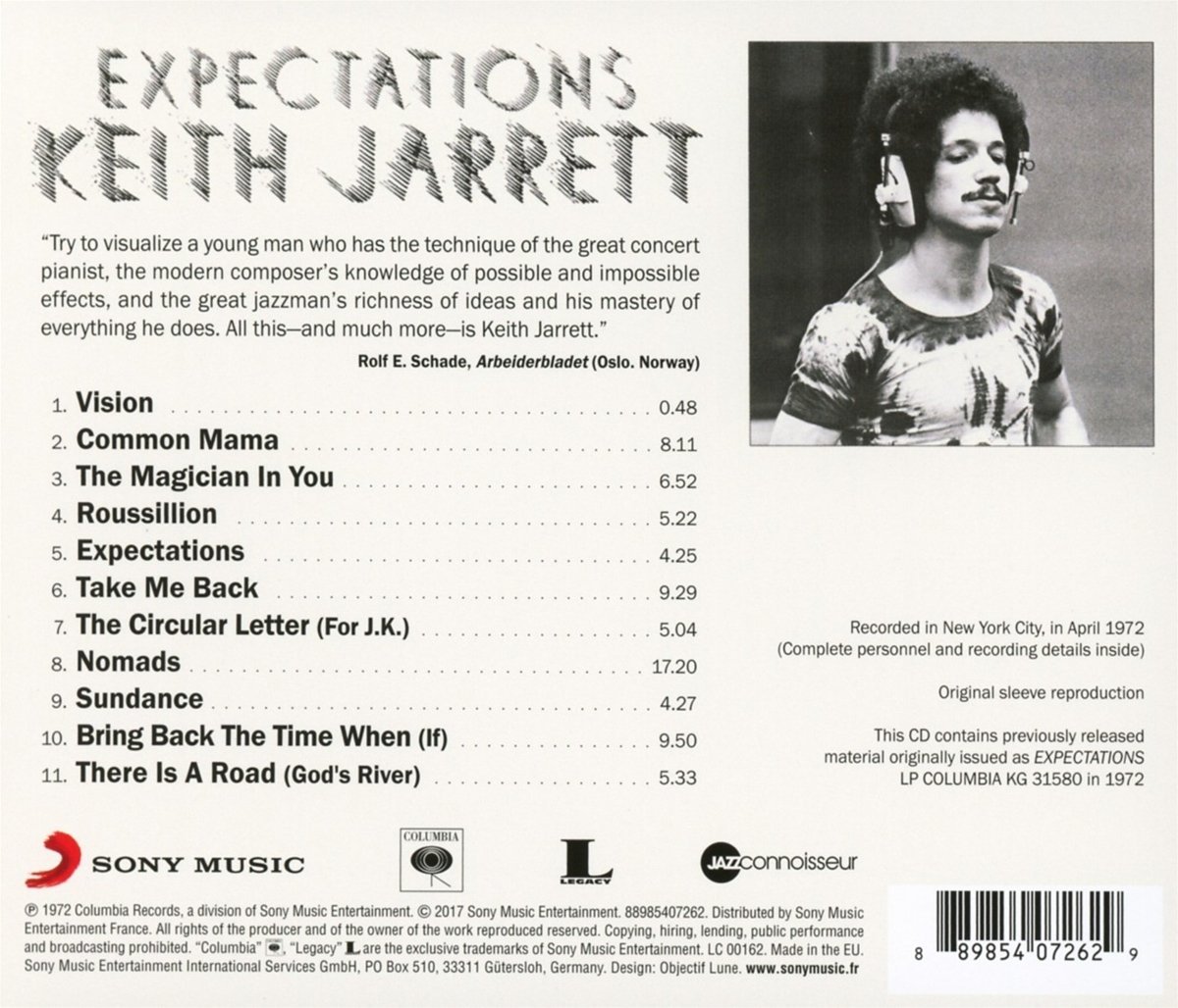 Expectations | Keith Jarrett - 1 | YEO