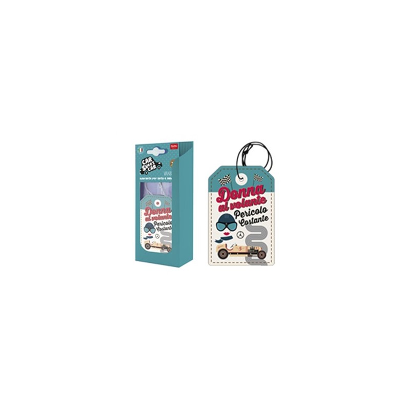 Odorizant pentru masina - Car sweet car - Donna al volante | Legami - 1 | YEO