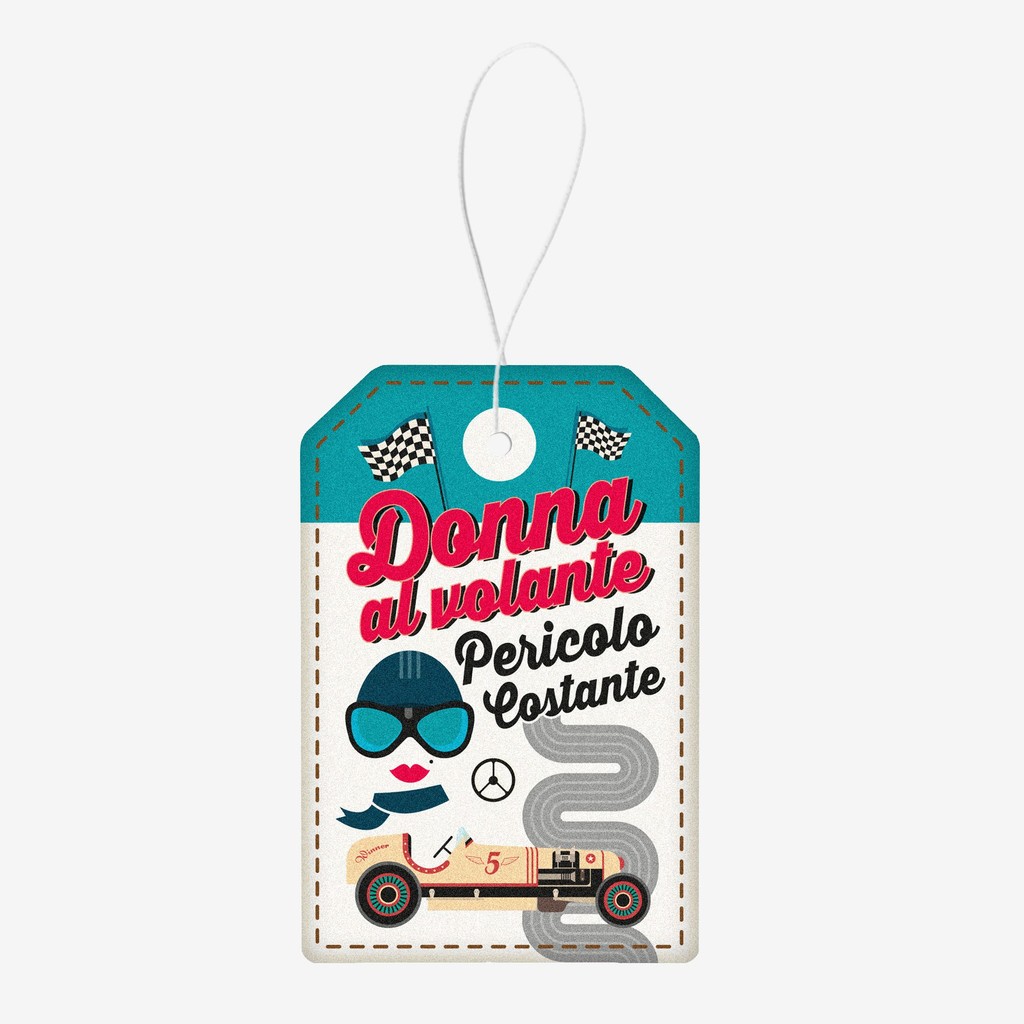 Odorizant pentru masina - Car sweet car - Donna al volante     | Legami