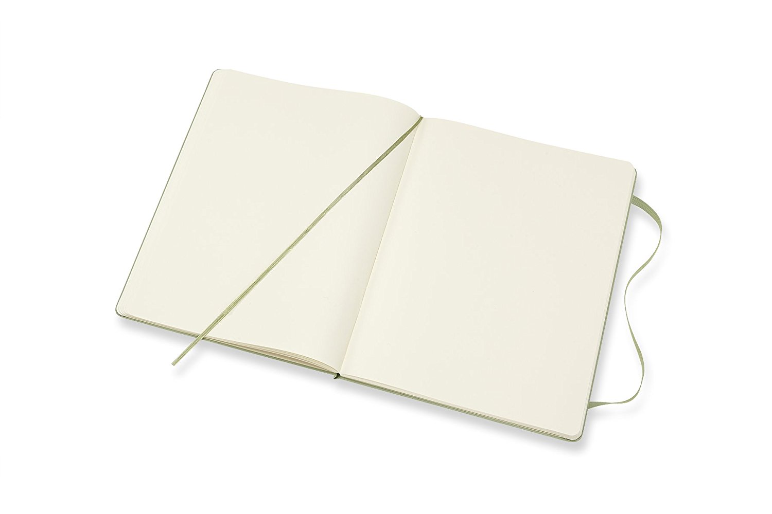 Agenda - Moleskine Willow Green Extra Large Plain Notebook Hard | Moleskine