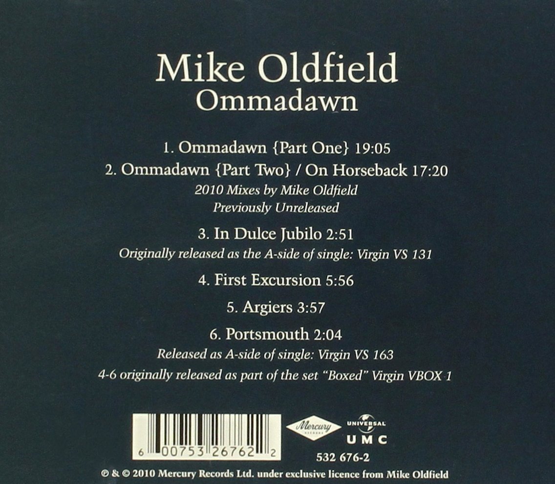 Ommadawn | Mike Oldfield - 1 | YEO