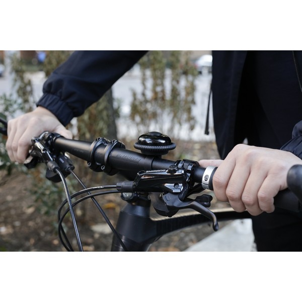 Clopotel pentru bicicleta - Black | Kikkerland
