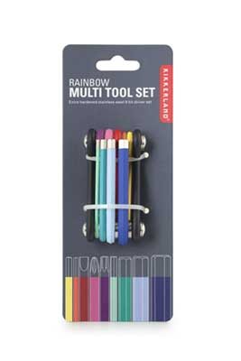 Unealta multifunctionala - Multi Tool Set - Rainbow | Kikkerland