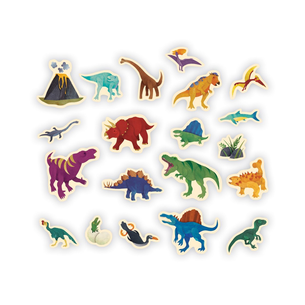 Magneti cu dinozauri - mai multe modele | Mudpuppy