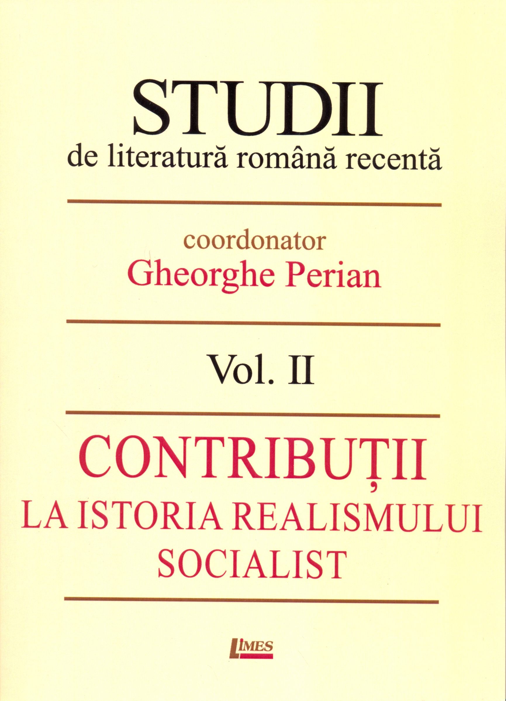 Studii de literatura romana recenta – Vol. II | Gheorghe Perian carturesti.ro imagine 2022