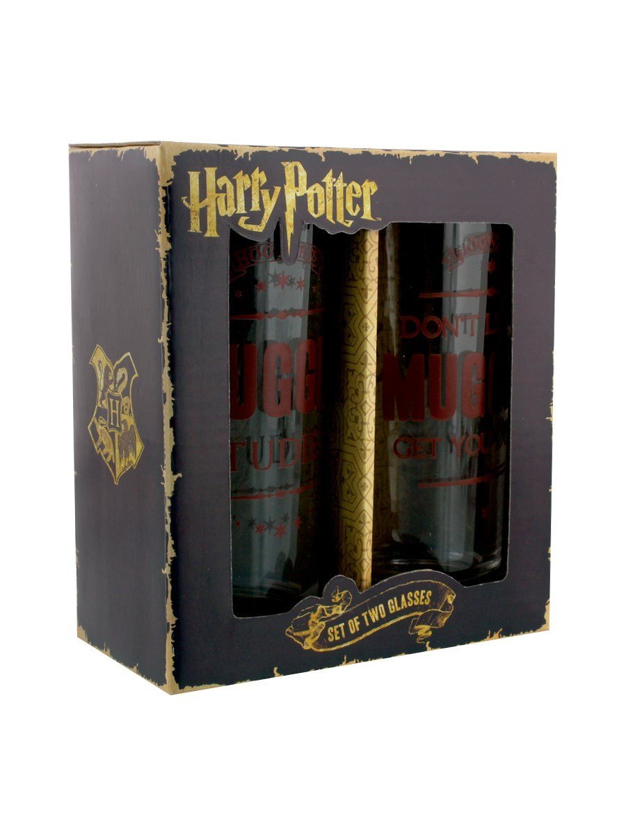 Set 2 pahare - Harry Potter, Muggles 250 ml | Half Moon Bay