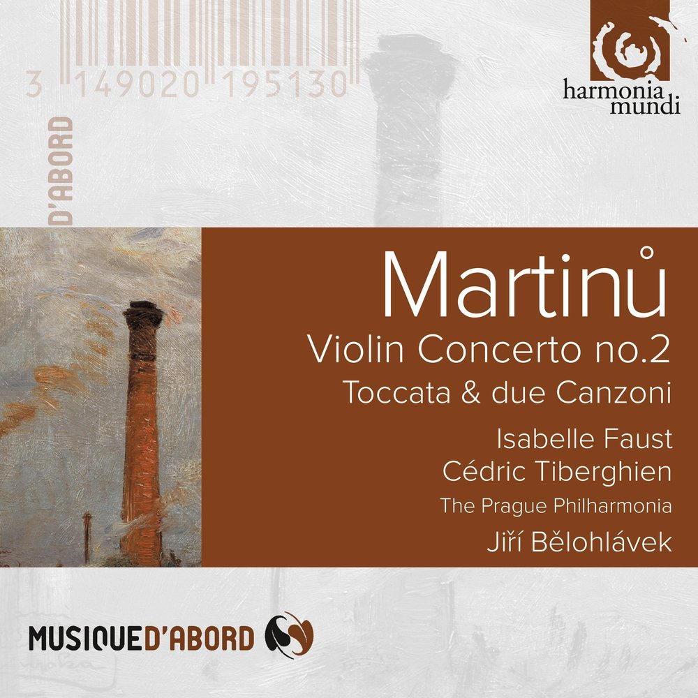 Martinu: Violin Concerto No 2 | Isabelle Faust, Cedric Tiberghien, Prague Philharmonia, Martinu, Jiri Belohlavek