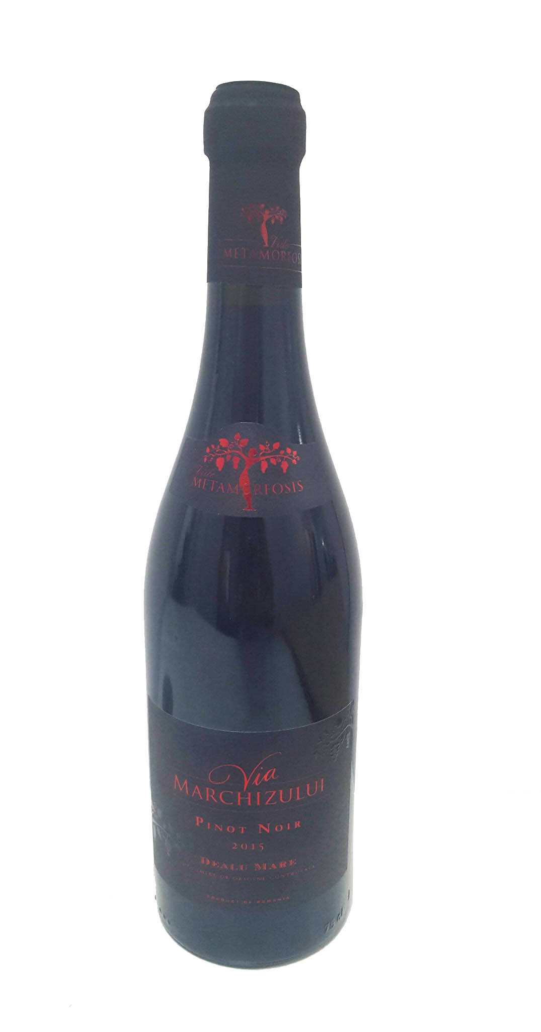 Vin rosu - Via Marchizului, Pinot Noir, 2015, sec | Viile Metamorfosis